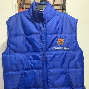 Vest for men Fc Barcelona size xl blue in excellent condition